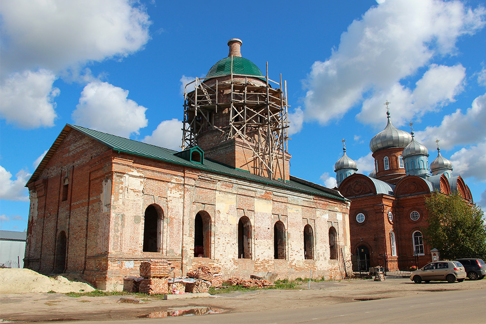 Восстановление Покровской церкви продолжается